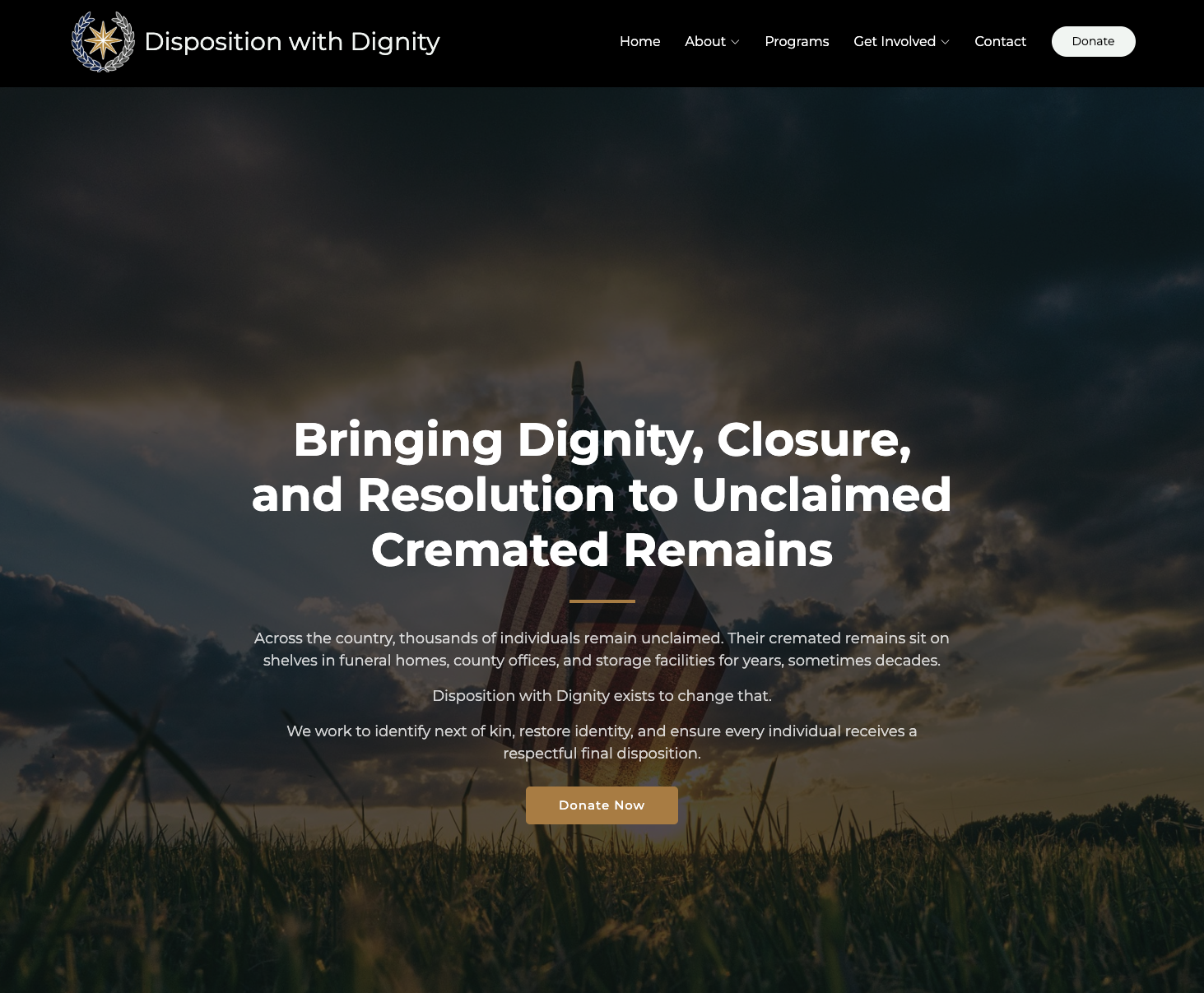 Disposition with Dignity